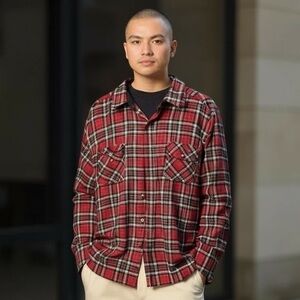 Northwest Territory Plaid Flannel Shirt Jacket Lined Mens XL